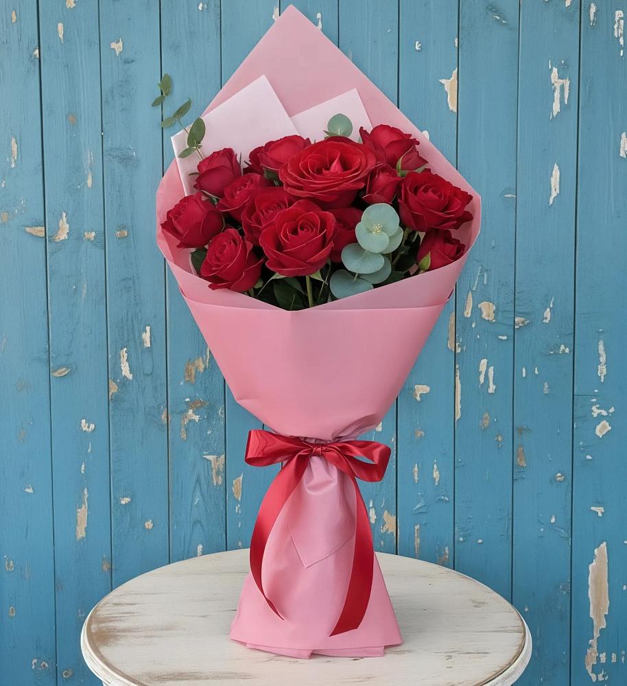 Букет цветов из: Розы в Сикаках