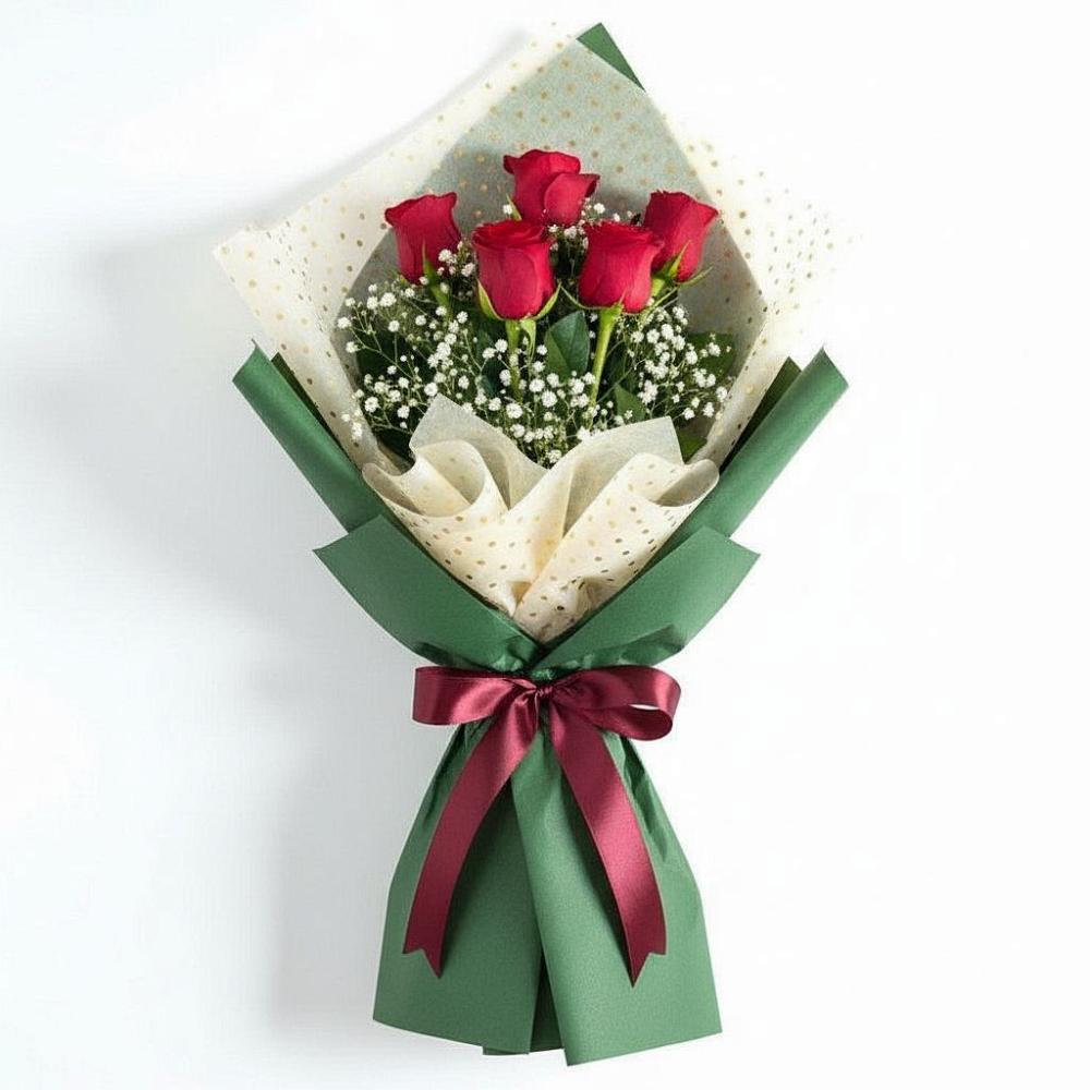 Букет цветов из: Розы в Сикаках