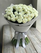 Букет 35 Белых роз в Сикаках