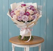 Букет цветов из:  Розы в Сикаках