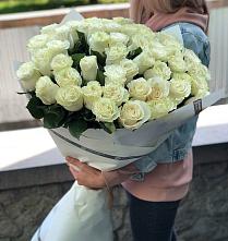 Букет 35 Белых роз #REPLACE_PRED# Сикаках