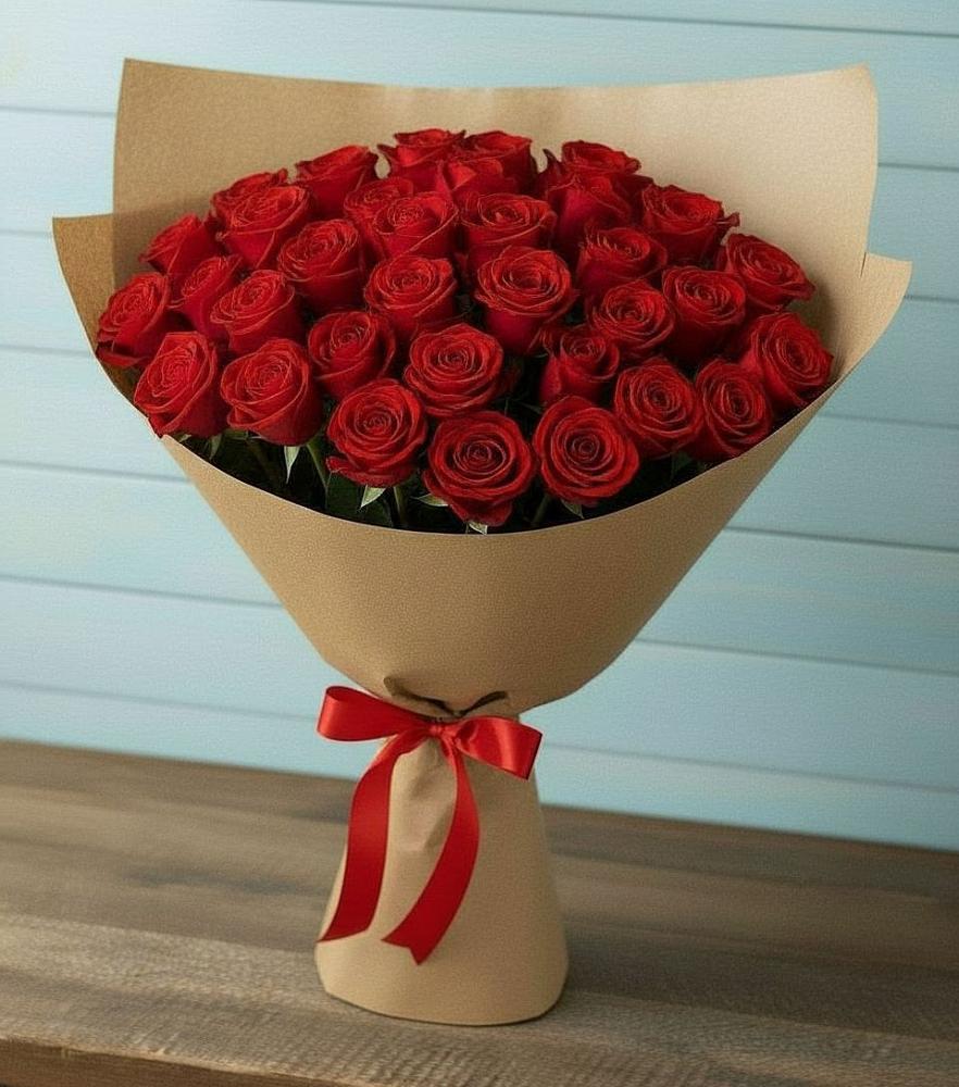Букет Красные розы Милано в Сикаках
