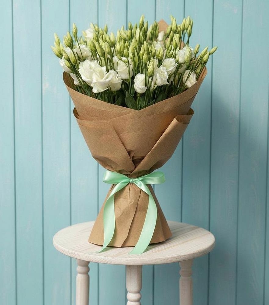 Букет цветов из: Лизиантусы в Сикаках