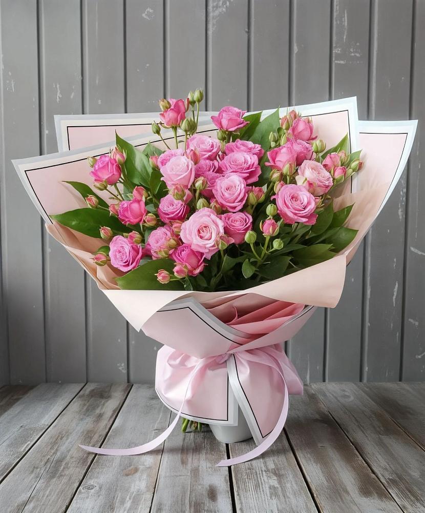 Букет Розовый кустик в Сикаках