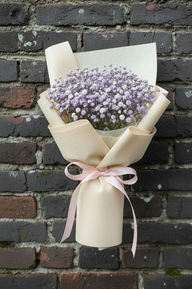 Букет цветов из: Гипсофила в Сикаках