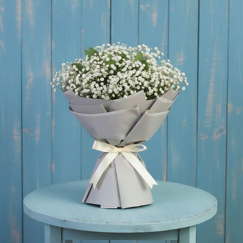 Букет цветов из: Гипсофила в Сикаках