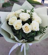 Букет Белые розы Проуд #REPLACE_PRED# Сикаках