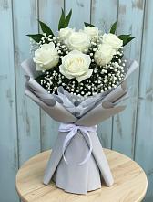 Букет цветов из:  Розы в Сикаках