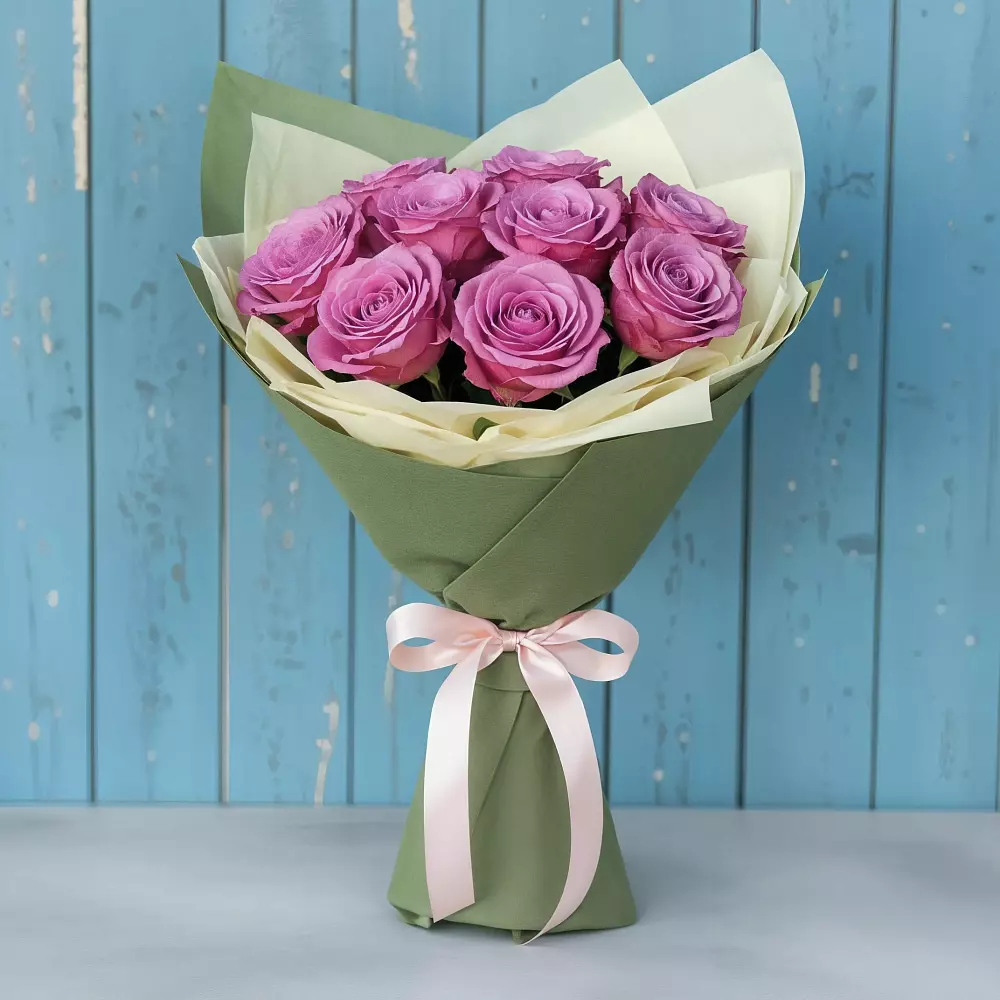 Букет Розы Фёрст Леди в Сикаках