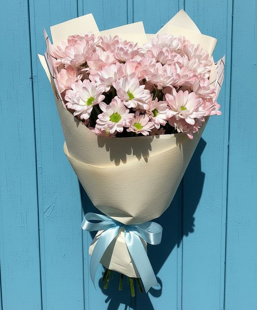 Букет цветов из: Хризантемы в Сикаках