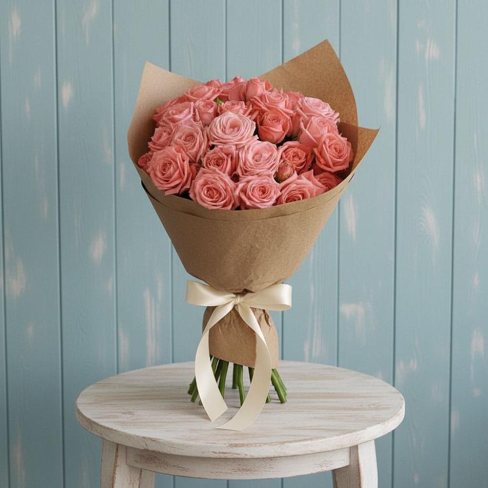 Букет цветов из: Розы в Сикаках