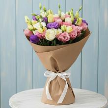 Букет цветов из:  Лизиантусы в Сикаках