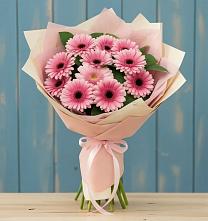 Букет цветов из:  Герберы в Сикаках