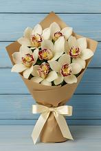 Букет цветов из:  Орхидеи и Розы в Сикаках